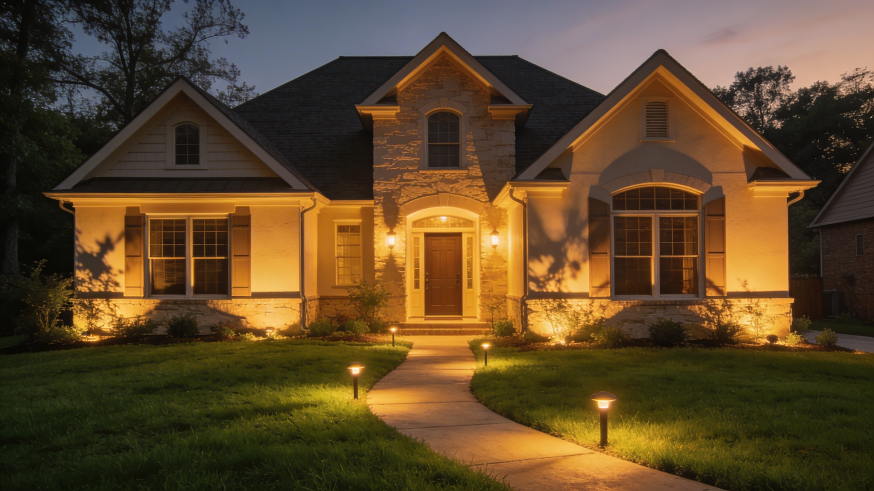 Outdoor landscape lighting